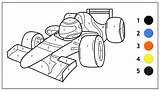 11 Best Car Color By Number Printables PDF For Free sketch template