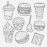 Diverses Pages De Coloriage Alimentaire Y Compris Des Croquis  sketch template
