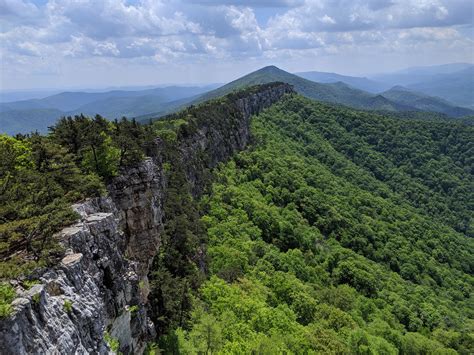 View from the top of North Fork Mountain West Virginia. : r/hiking