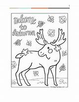Autumn & October Coloring Pages PDF Printables By The Cove sketch template