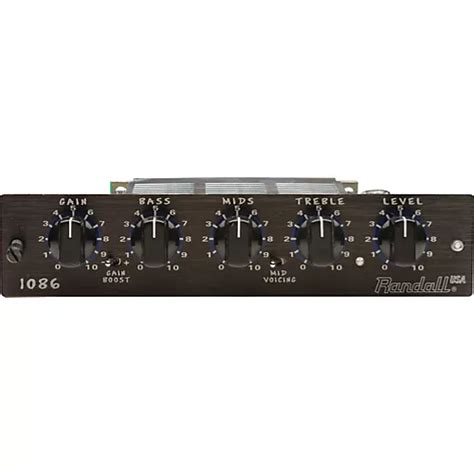 Randall MTS Series 1086 Guitar Preamp Module | Musician's Friend