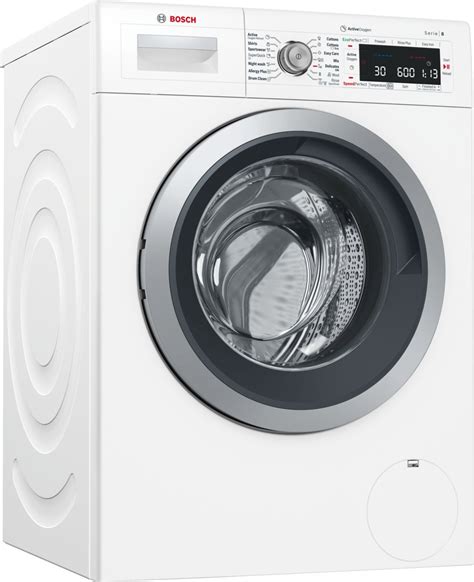 Automatic washing machine - Serie | 8 - WAW28790AU | BOSCH | Front loading washing machine ...