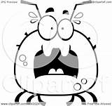 Tick Cartoon Coloring Pages sketch template