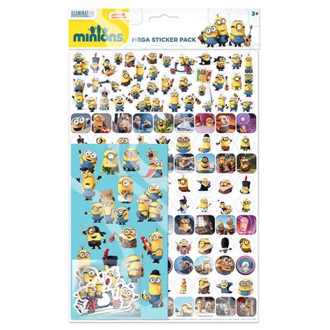 Despicable Me Minions Stickers 150pk | Kids Stationery