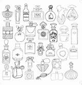 Perfume Coloring Pages sketch template