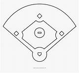 Baseball Field Coloring Page Printable sketch template