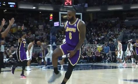 Video: LeBron James busts out 'big balls' celebration