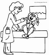 Doctors & Hospital color page  Coloring pages For Kids Family sketch template