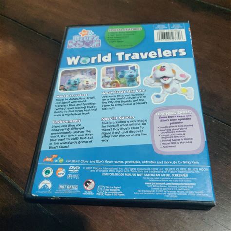 Blue's Clues: Blue's Room - World Travelers DVD Daniel Silverman(DIR) 2007 97368523746 | eBay