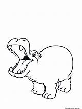 free Printable Hippo Coloring Pages For KidsFree Printable Coloring  sketch template