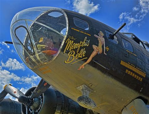 B-17 NOSE ART | The B-17 used to make the movie "Memphis Bel… | Flickr