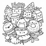 Premium Vector  Hand drawn Kawaii coloring book Illustration sketch template