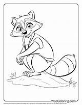 100  Raccoon coloring pages Free PDF To Print Woo Coloring sketch template