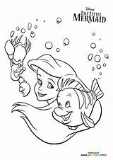 The Little Mermaid Coloring Pages  Free And Easy Print Or Download sketch template