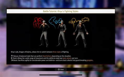 Kiryu can switch fighting styles again! (Including rush and beast) : r/yakuzagames