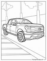 Coloring Pages Of Ford Trucks sketch template