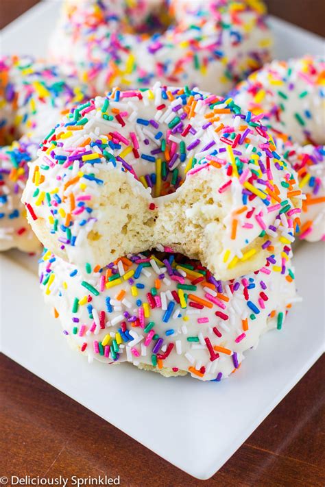 Baked Vanilla Donuts | Yumm Cooking