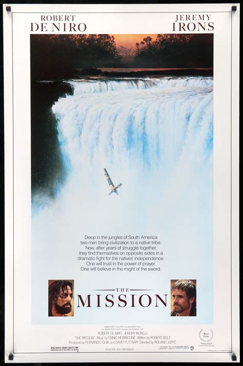 The Mission (1986) Original One Sheet Movie Poster - Original Film Art ...