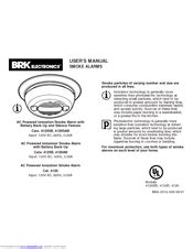 Brk Electronic 4120 Ac Description Online By Service In