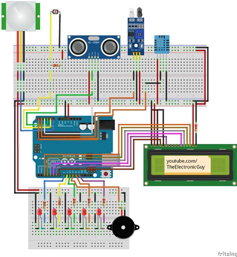 arduino hook up sensors