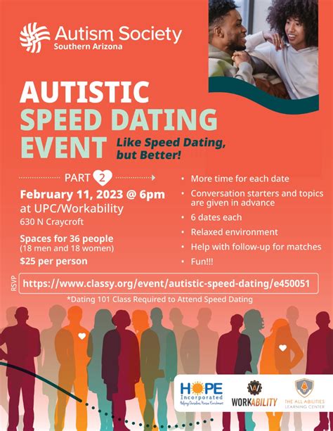 autism speed dating