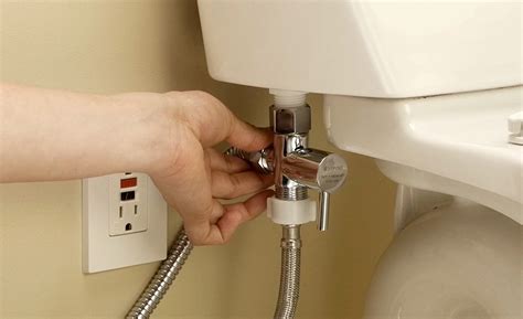 bidet hook up