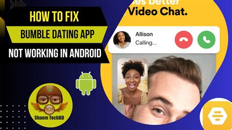 bumble dating app not working
