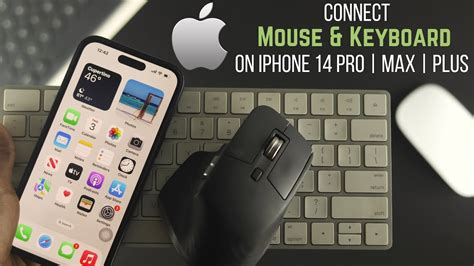 can you hook up a keyboard and mouse to iphone