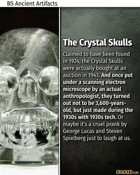 carbon dating crystal skulls