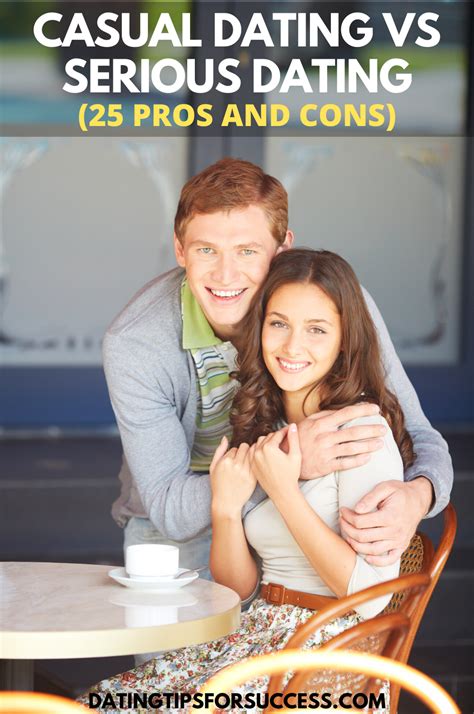 casual dating pros and cons