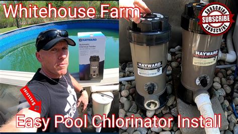 chlorinator hookup