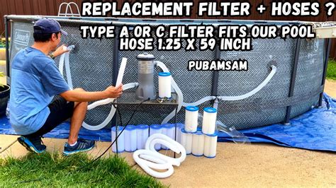 coleman pool hose hook up