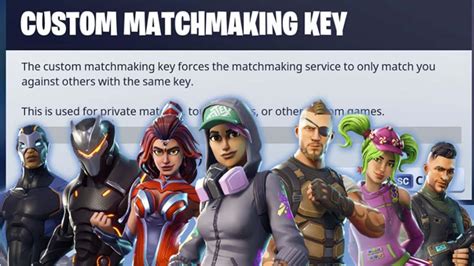 custom matchmaking fortnite epic