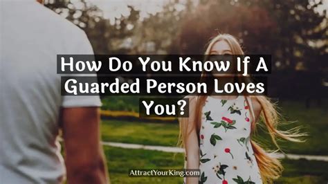 dating a guarded person