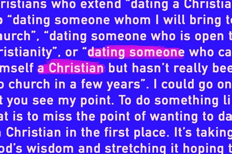 dating a non christian verses