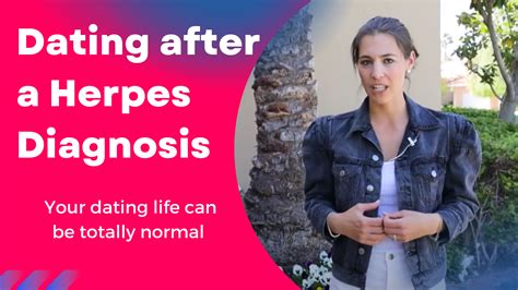 dating after being diagnosed with herpes