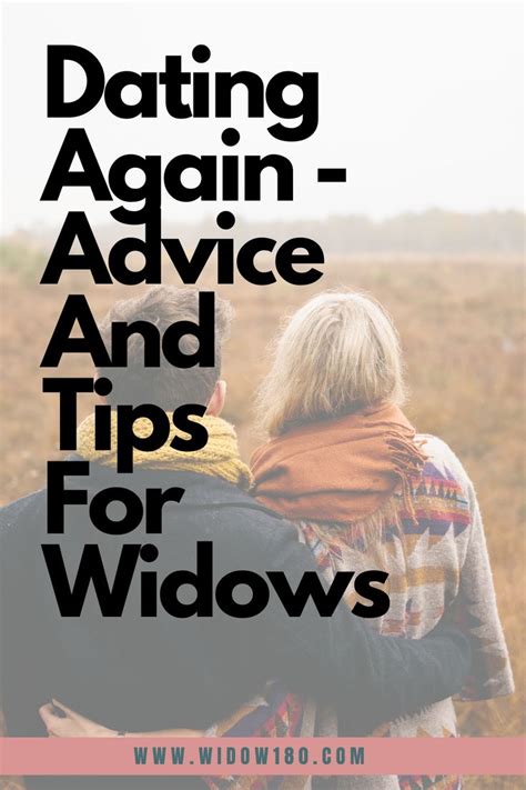 dating again after widowhood