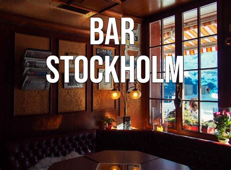 dating bars stockholm