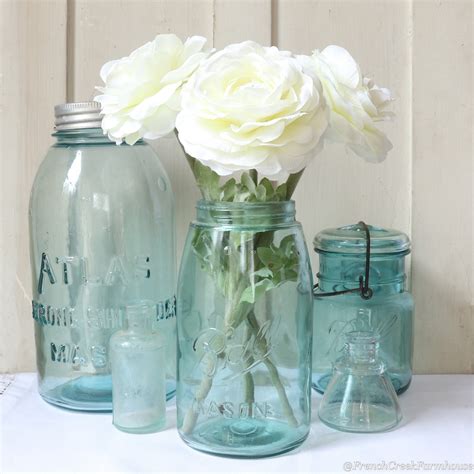 dating blue mason jars