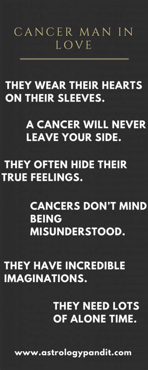 dating cancer male tips