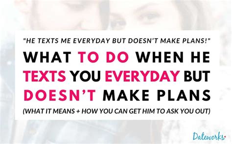dating dont text everyday