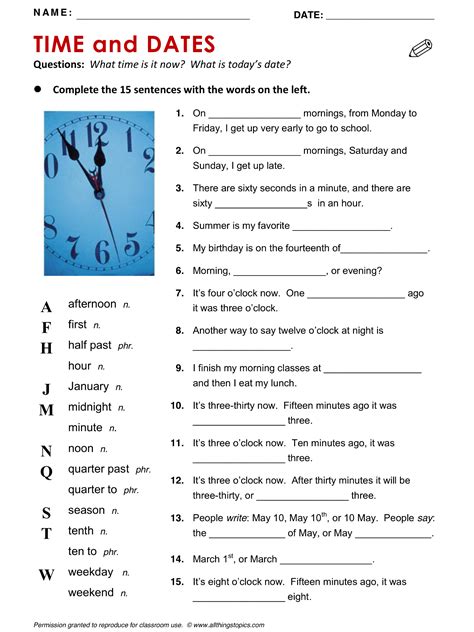 dating exercises