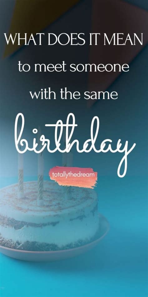 dating guy with same birthday