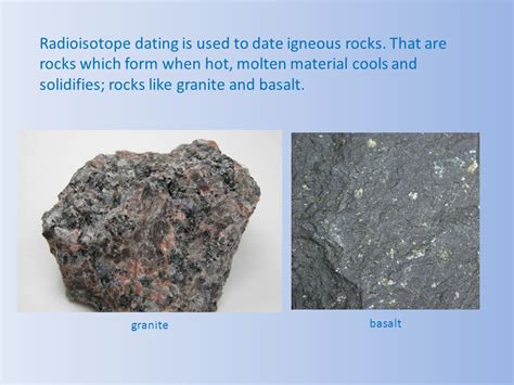 dating igneous rocks