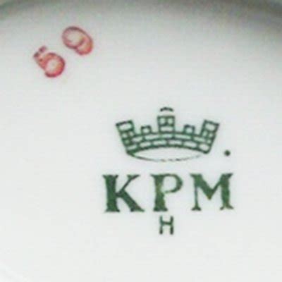 dating kpm porcelain