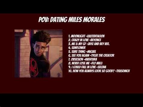 dating miles morales would include