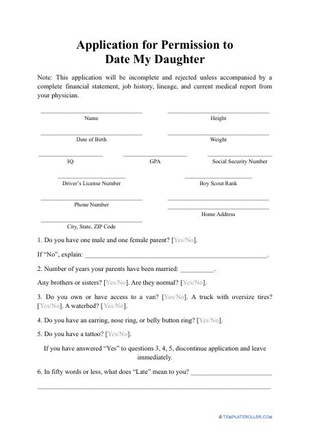 dating my daughter app