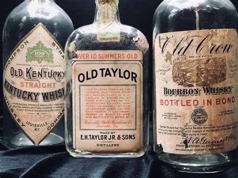 dating old whiskey bottles