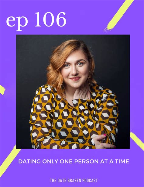 dating only one person at a time