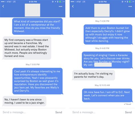 dating responses